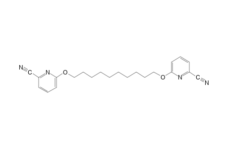 6,6'-(decamethylenedioxy)dipicolinonitrile