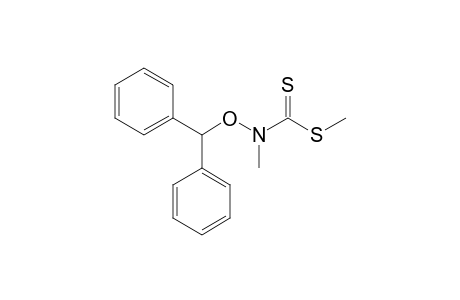 N-Methyldiphenylmethyloxydithiomethylcarbamate