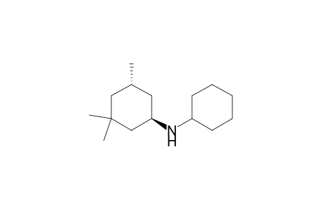 Cyclohexanamine, N-cyclohexyl-3,3,5-trimethyl-, trans-