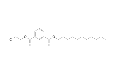 Isophthalic acid, 2-chloroethyl undecyl ester