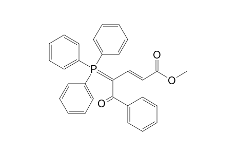 (E)-5-keto-5-phenyl-4-triphenylphosphoranylidene-pent-2-enoic acid methyl ester