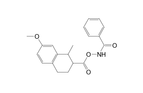 Methyl 2-benzamido-1,2,3,4-tetrahydro-7-methoxynaphthalene-2-carboxylate