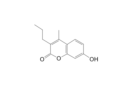 7-Hydroxy-4-methyl-3-propyl-2H-chromen-2-one