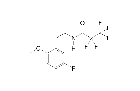 5-Fluoro-2-methoxyamphetamine PFP