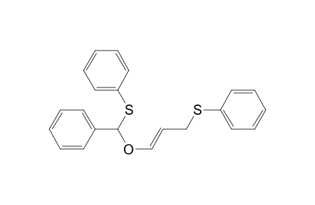 Benzene, [[3-[phenyl(phenylthio)methoxy]-2-propenyl]thio]-, (E)-