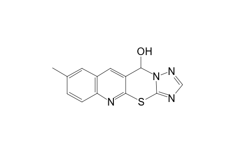 11-Hydroxy-8-methyl[1,2,4]triazolo[5',1':2,3][1,3]thiazino[6,5-b]quinoline