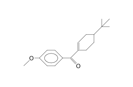 1-(4-Methoxy-benzoyl)-4-tert-butyl-1-cyclohexene