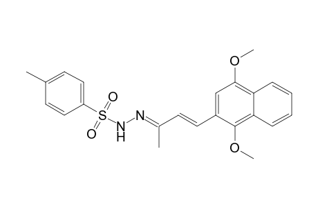 trans-1-(1,4-Dimethoxy-2-naphthyl)-2-buten-3-one tosylhydrazone