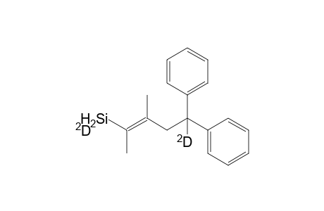 1,5-Dideuterio-3,4-dimethyl-1,1-diphenyl-5-silapent-3-ene