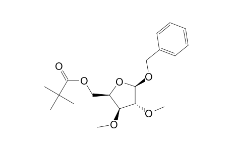 [(2R,3S,4R,5R)-3,4-dimethoxy-5-phenylmethoxy-oxolan-2-yl]methyl 2,2-dimethylpropanoate