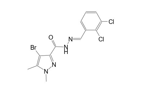 4-bromo-N'-[(E)-(2,3-dichlorophenyl)methylidene]-1,5-dimethyl-1H-pyrazole-3-carbohydrazide