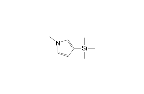 1H-Pyrrole, 1-methyl-3-(trimethylsilyl)-