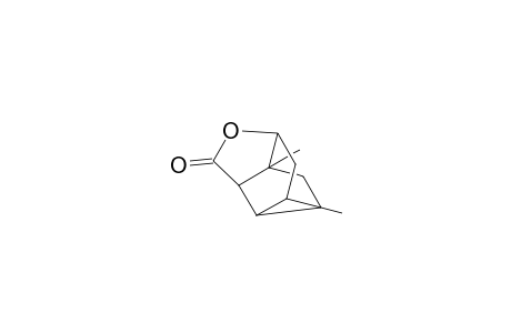 (+)-(1S,3S,4S,5S,7S,8R)-5,7-Dimethyl-10-oxatetracyclo[5.3.0.0(3,5).0(4,8)]decan-9-one