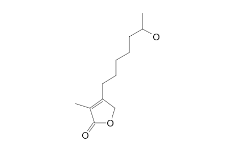 SEIRIDIN;3-METHYL-4-(6-HYDROXYHEPTYL)-2(5H)-FURANONE