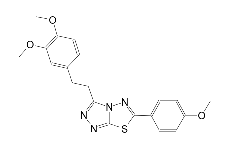 [1,2,4]triazolo[3,4-b][1,3,4]thiadiazole, 3-[2-(3,4-dimethoxyphenyl)ethyl]-6-(4-methoxyphenyl)-