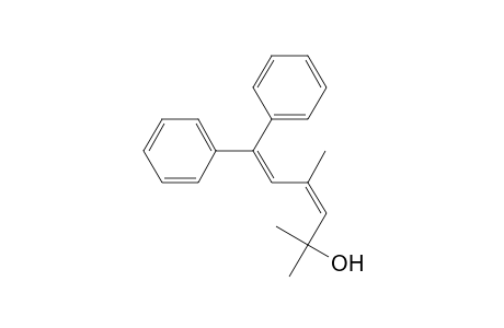 3,5-Hexadien-2-ol, 2,4-dimethyl-6,6-diphenyl-, (Z)-