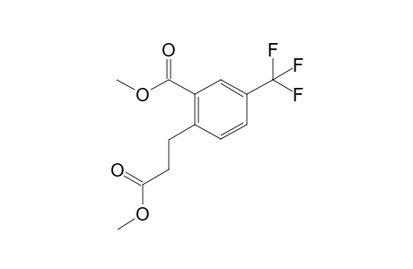 methyl 2-(3-methoxy-3-oxo-propyl)-5-(trifluoromethyl)benzoate