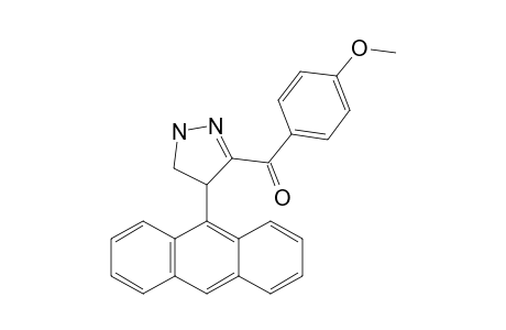 (4-anthracen-9-yl-4,5-dihydro-1H-pyrazol-3-yl)-(4-methoxyphenyl)methanone