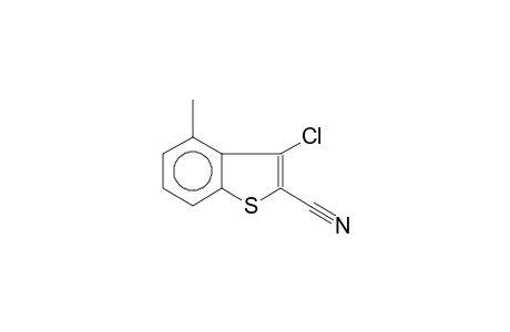 2-cyano-3-chloro-4-methylbenzothiophene