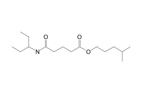 Glutaric acid, monoamide, N-(3-pentyl)-, isohexyl ester