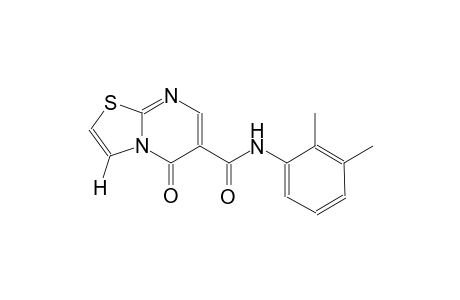 5H-thiazolo[3,2-a]pyrimidine-6-carboxamide, N-(2,3-dimethylphenyl)-5-oxo-