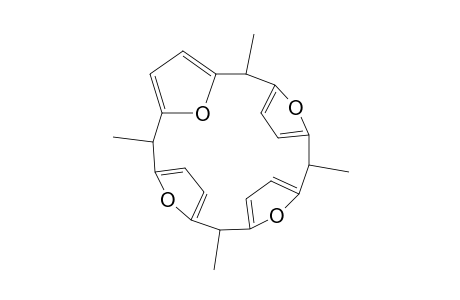 21,22,23,24-Tetraoxapentacyclo[16.2.1.1(3,6).1(8,11).1(13,16)]tetracosa-3,5,8,10,13,15,18,20-octaene, 2,7,12,17-tetramethyl-