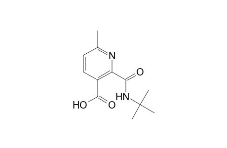3-Pyridinecarboxylic acid, 2-[[(1,1-dimethylethyl)amino]carbonyl]-6-methyl-