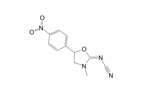 2-Cyanoimino-4,5-dihydro-3-methyl-5-(4-nitrophenyl)-1,3-dioxazole