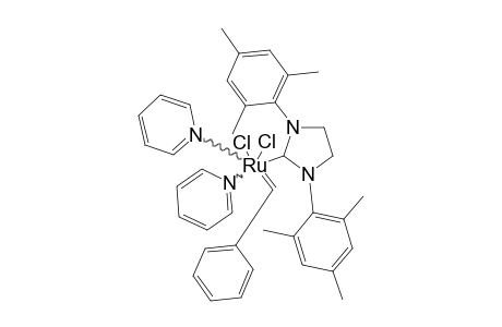 (1,3-DIMESITYL-IMIDAZOLIDINE-2-YLIDENE)-(PY)2-(CL2)-RU=CH-PH