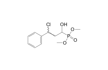 (gamma-CHLORO-alpha-HYDROXYCINNAMYL)PHOSPHONIC ACID, DIMETHYL ESTER