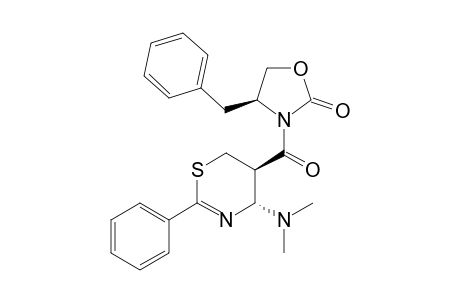 (4S)-3-[[(4R,5R)-4-(dimethylamino)-2-phenyl-5,6-dihydro-4H-1,3-thiazin-5-yl]-oxomethyl]-4-(phenylmethyl)-2-oxazolidinone