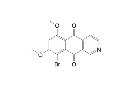 Benz[g]isoquinoline-5,10-dione, 9-bromo-6,8-dimethoxy-