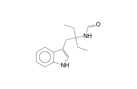 1-Ethyl-1-(1H-indol-3-ylmethyl)propylformamide