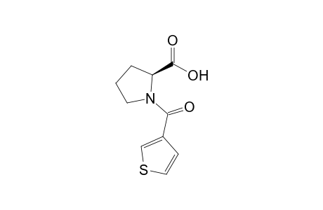 (2S)-1-(3-thenoyl)proline