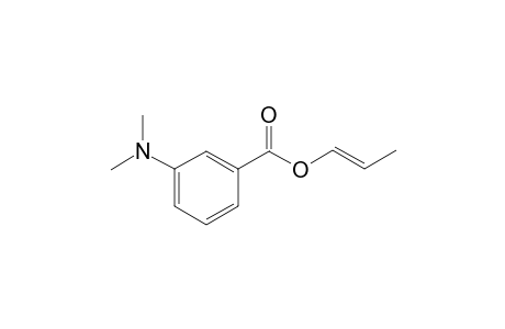 (E)-prop-1-enyl 3-(dimethylamino)benzoate