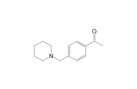 1-[4-(1-Piperidinylmethyl)phenyl]ethanone