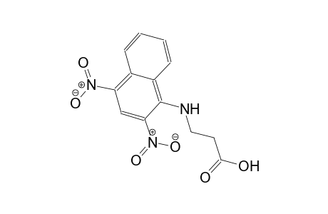 beta-alanine, N-(2,4-dinitro-1-naphthalenyl)-