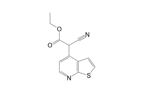 ETHYL-2-(4-THIENO-[2.3-B]-PYRIDYL)-CYANO-ACETATE