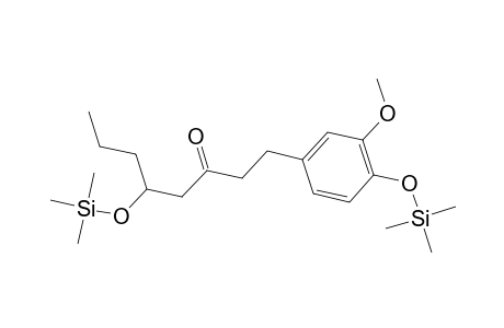 3-Octanone, 1-[3-methoxy-4-[(trimethylsilyl)oxy]phenyl]-5-[(trimethylsilyl)oxy]-