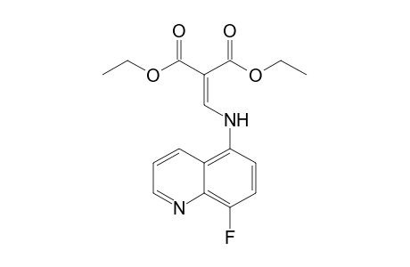 Diethyl N-(8-fluoro-5-quinolinyl)aminomethylenemalonate