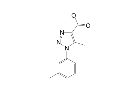 5-methyl-1-(3-methylphenyl)triazole-4-carboxylic acid