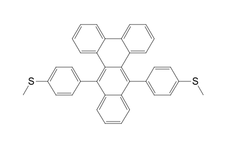 Benzo[b]triphenylene, 9,14-bis[4-(methylthio)phenyl]-