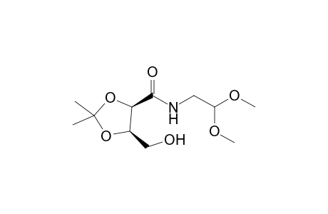 (4R,5R)-5-Hydroxymethyl-2,2-dimethyl[1,3]dioxolane-4-carboxylic acid (2,2-dimethoxyethyl)amide