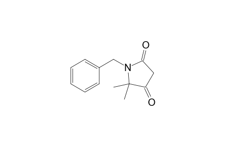 1-Benzyl-5,5-dimethylpyrrolidine-2,4-dione
