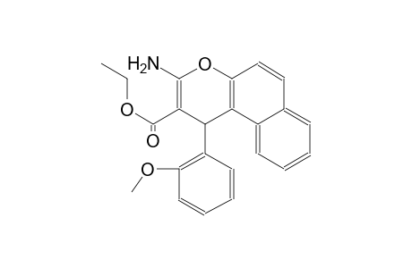 ethyl 3-amino-1-(2-methoxyphenyl)-1H-benzo[f]chromene-2-carboxylate