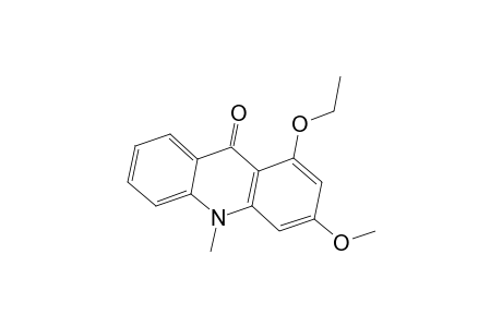 9-Acridanone, 1-ethoxy-3-methoxy-10-methyl-