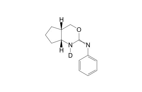 cis-(4aS,7aR)-1-deuterio-N-phenyl-4,4a,5,6,7,7a-hexahydrocyclopenta[d][1,3]oxazin-2-imine