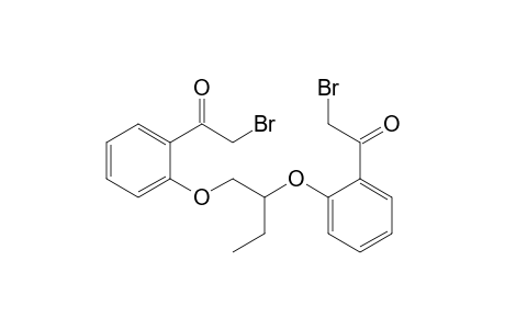1,2-bis(2-bromoacetylphenoxy)butane