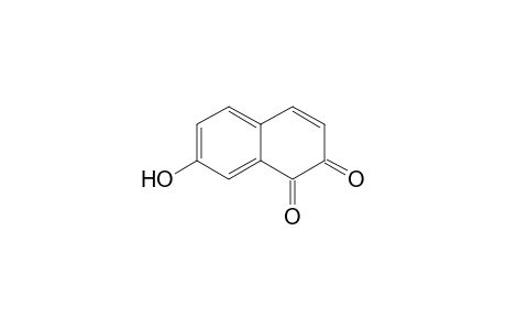 7-Hydroxynaphthalene-1,2-dione