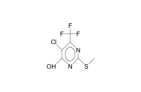 2-Methylthio-4-hydroxy-5-chloro-6-trifluoromethyl-pyrimidine